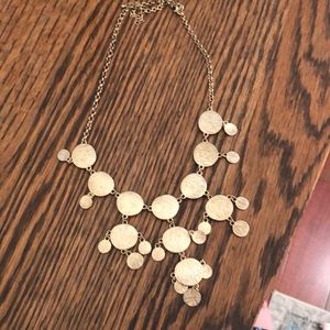 Fun gold necklace